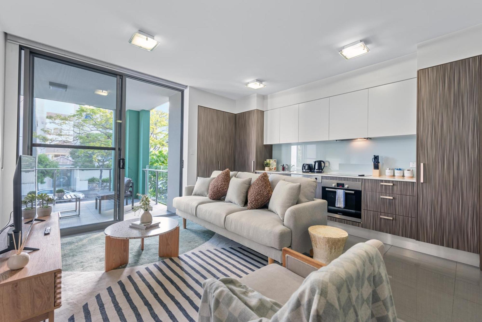 Cirque Boutique Apartments ブリスベン エクステリア 写真