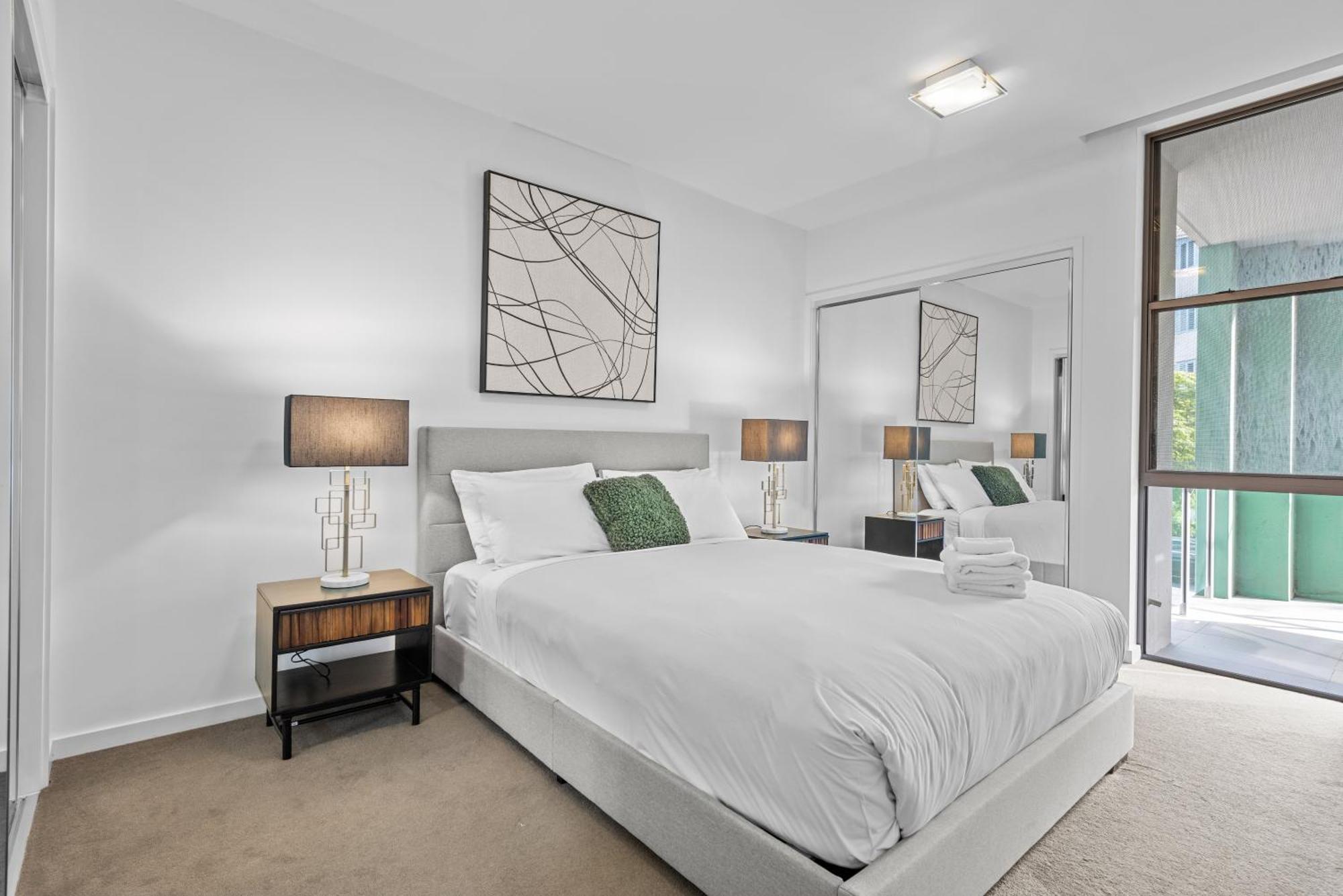 Cirque Boutique Apartments ブリスベン 部屋 写真