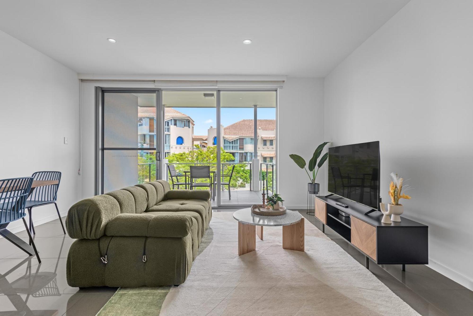 Cirque Boutique Apartments ブリスベン 部屋 写真