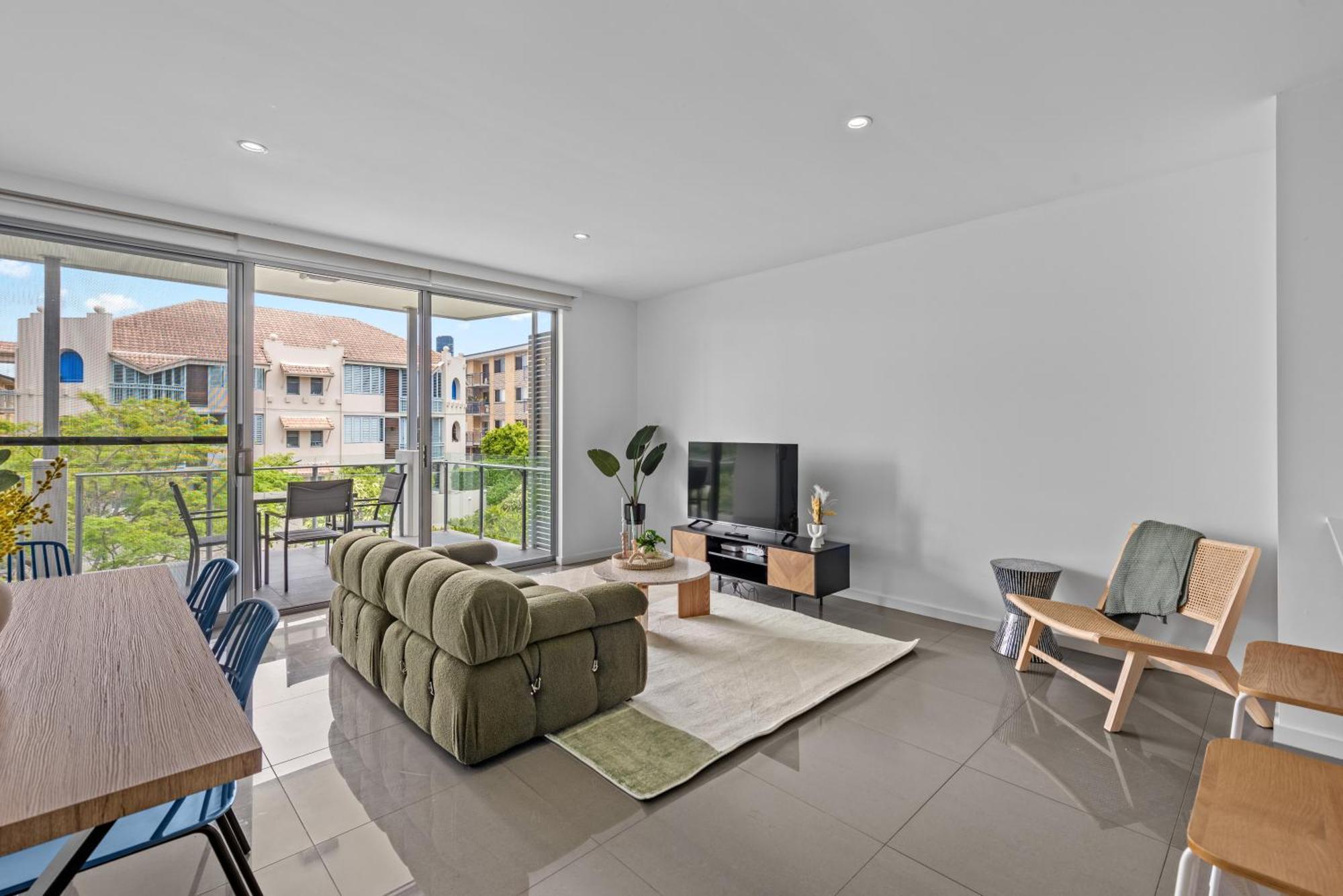 Cirque Boutique Apartments ブリスベン 部屋 写真