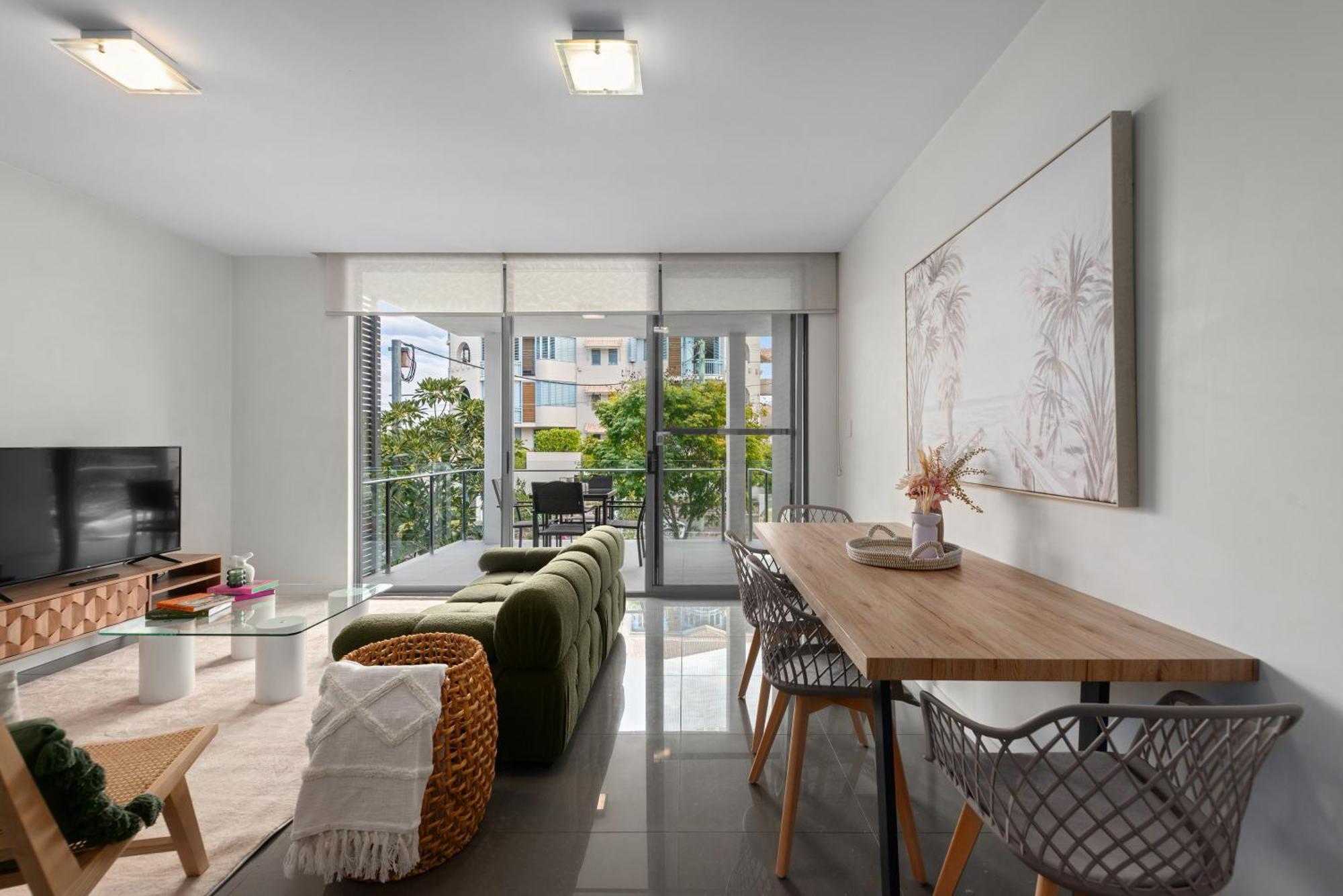 Cirque Boutique Apartments ブリスベン エクステリア 写真